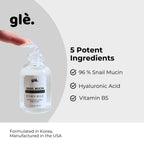 Glé Snail Mucin 96 Wrinkle Defying Serum