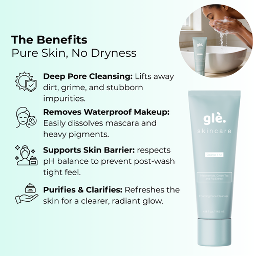 Glé Foaming Face Cleanser