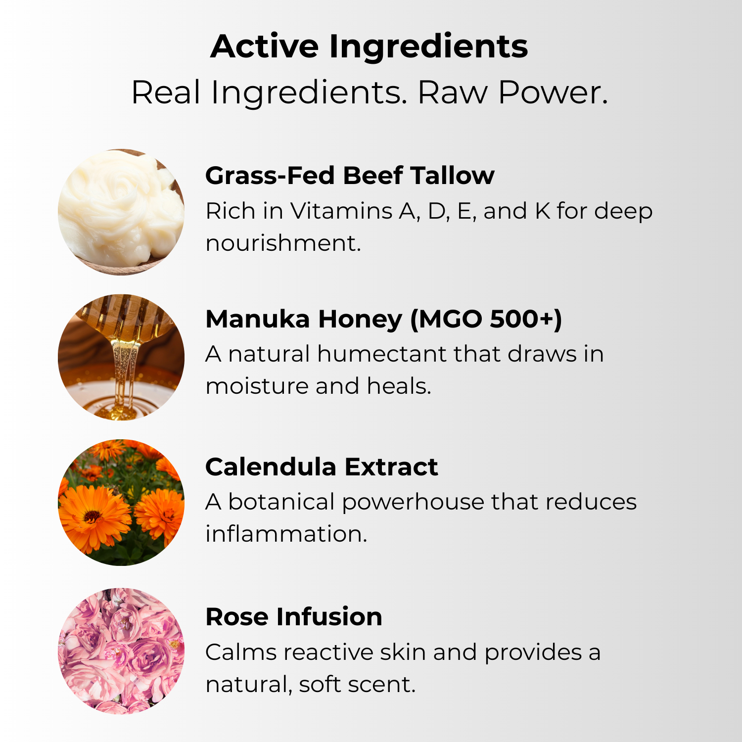 Gle Earth™ Beef Tallow Face & Body Moisturizer with Manuka Honey