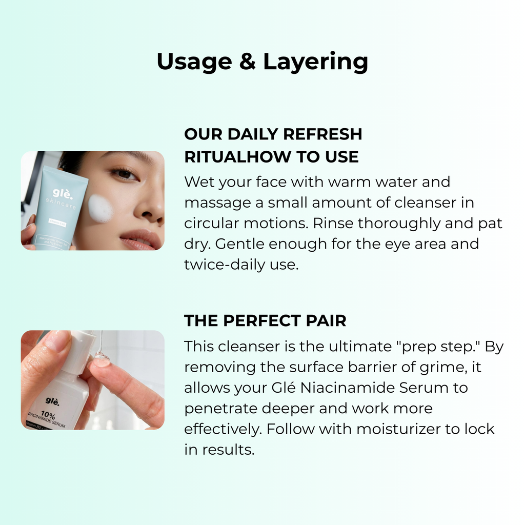 Glé Foaming Face Cleanser
