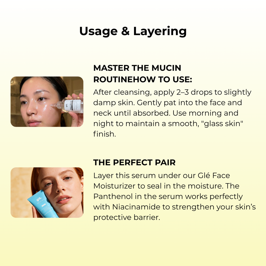Glé Snail Mucin 96 Wrinkle Defying Serum