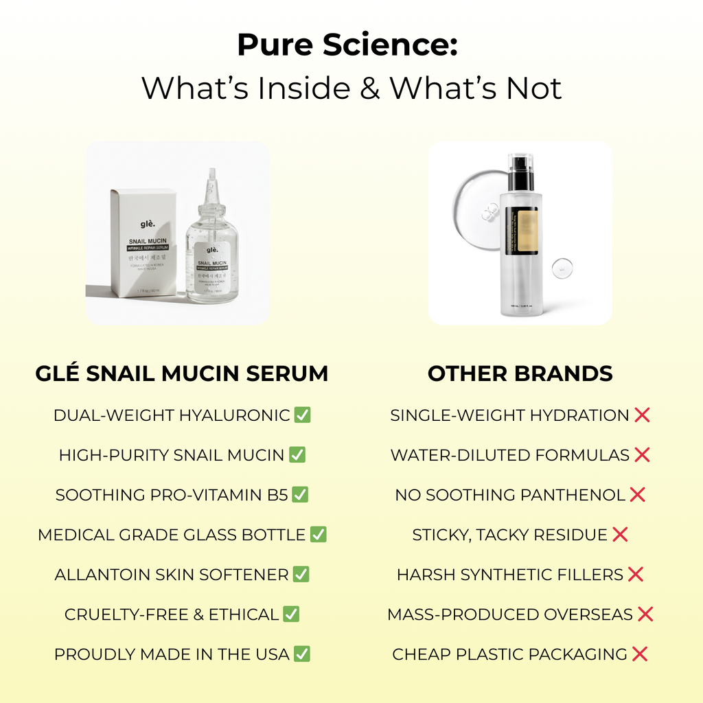 Glé Snail Mucin 96 Wrinkle Defying Serum