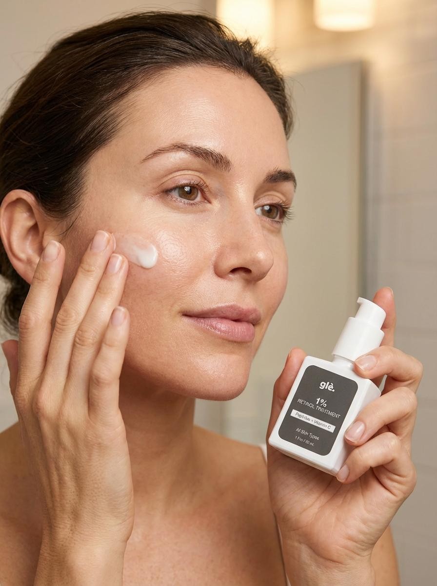 Glé 1% Retinol + Multi-Peptide Recovery Treatment