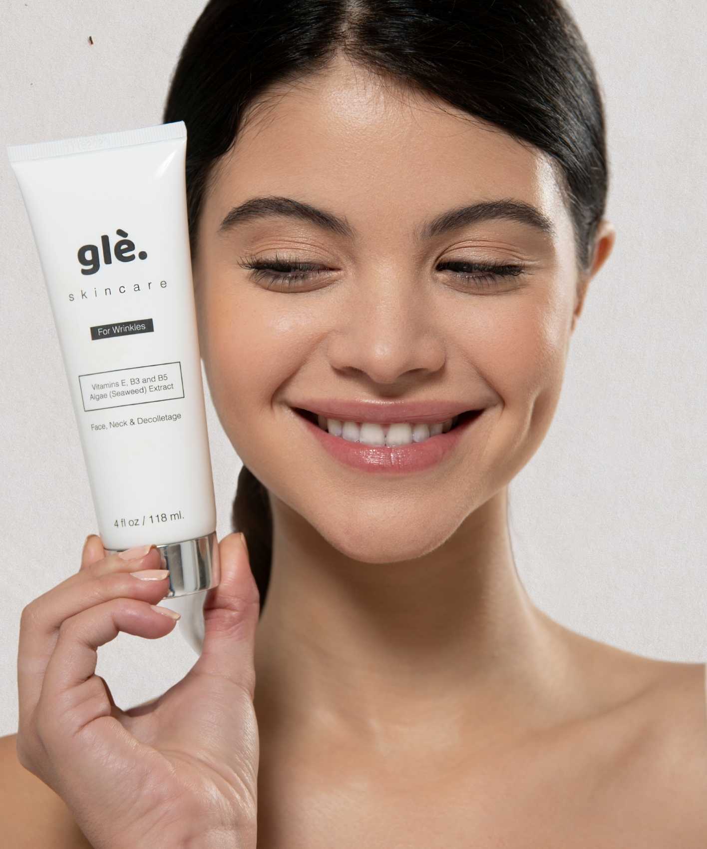 Gle for wrinkles banner left