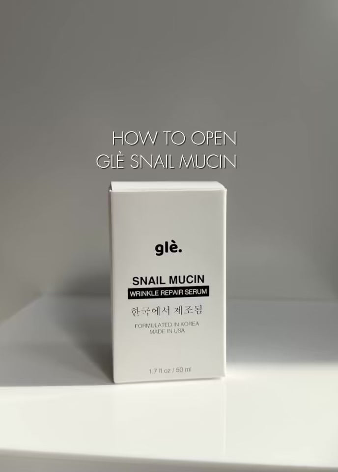 Glé Snail Mucin 96 Wrinkle Defying Serum