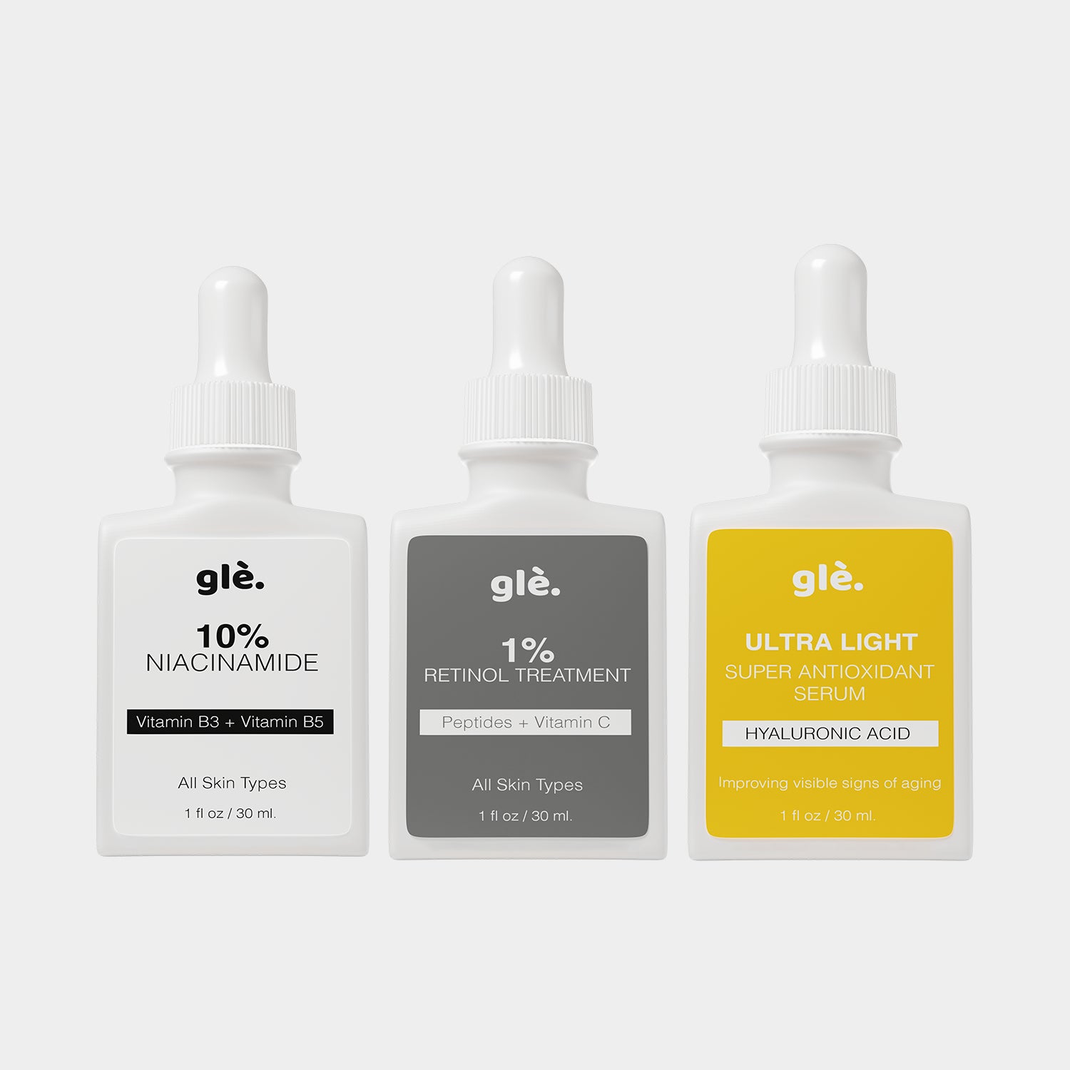 "Brighter & Firmer" - Natural Glow Kit - [Gle Skincare]