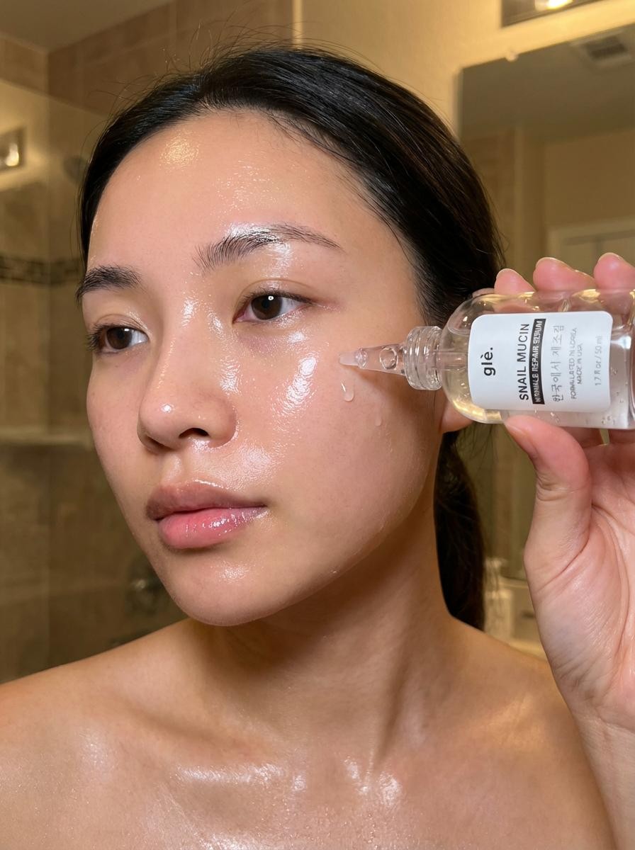Glé Snail Mucin 96 Wrinkle Defying Serum