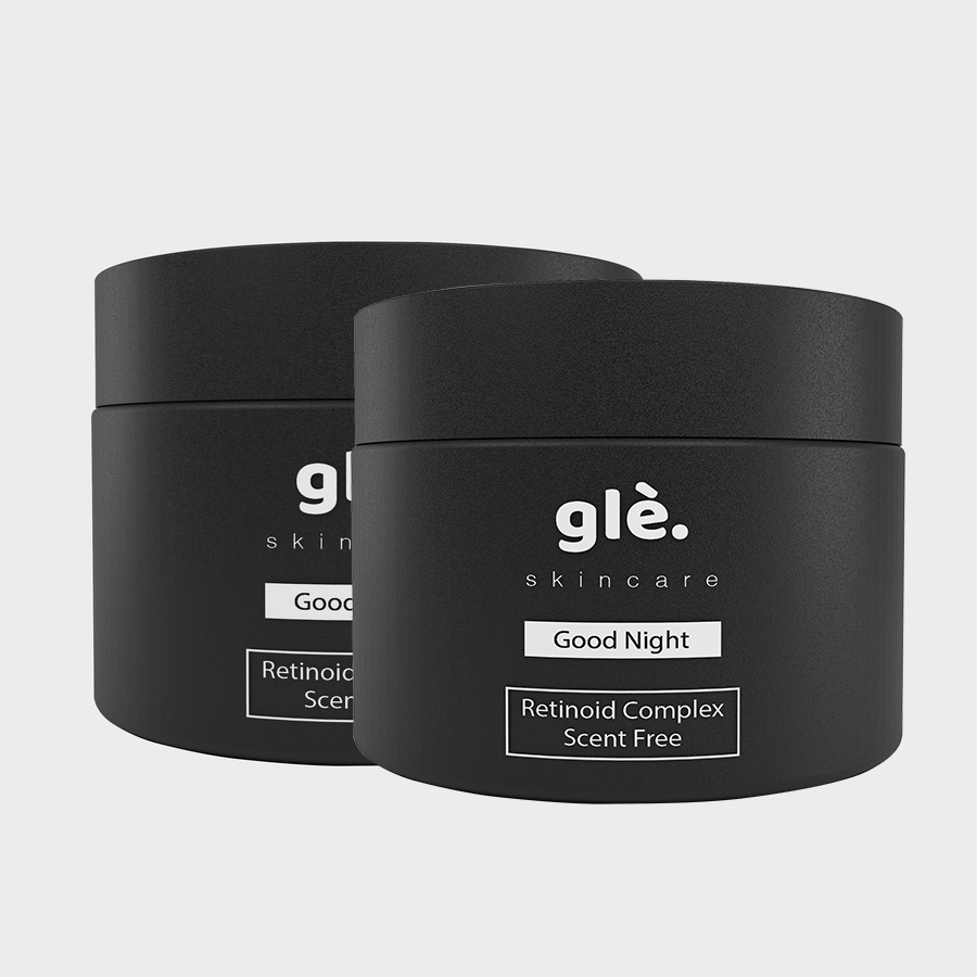 Gle Skincare Night Cream with Retinol Double Pack