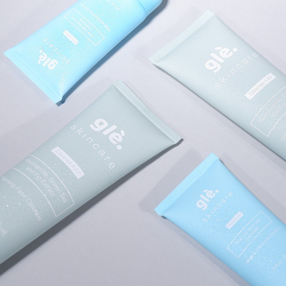 Gle Skincare Facial Cleanser and Moisturizer Bundle